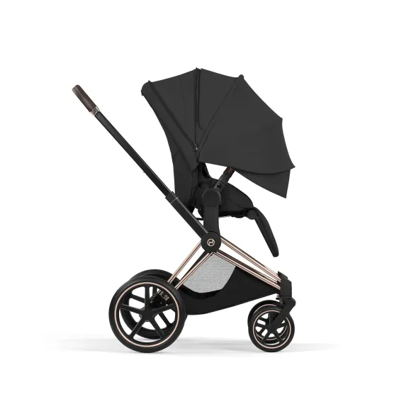 Детская коляска Cybex Priam V Style 2 в 1 Sepia Black на раме Rosegold