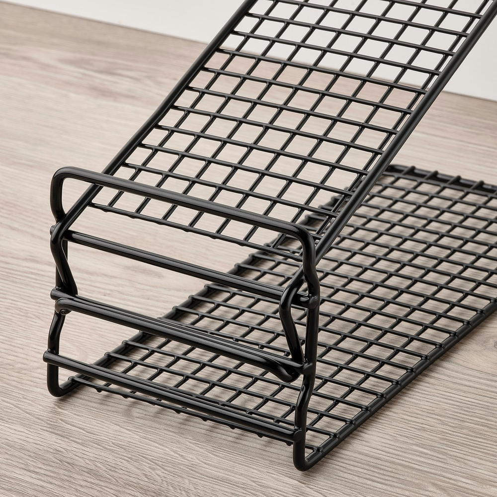 IKEA SKOSTALL  (ИКЕА СКОСТАЛЛ)  -  Органайзер для обуви - чёрный 11x19x27 см