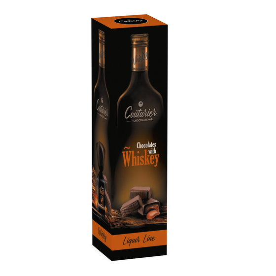Набор конфет LIQUOR LINE /"Ликерная линия" Шоколадные конфеты с виски 105 гр*16 шт