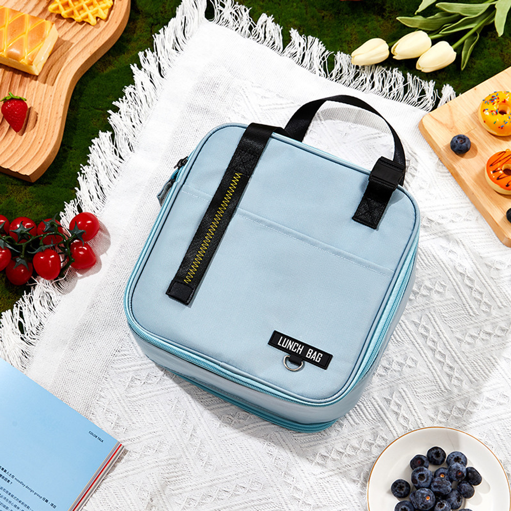 Термо-сумка для пикника Lunch bag, голубой