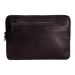 COACH Calfskin Clutch Laptop Bag Large Women"s Black