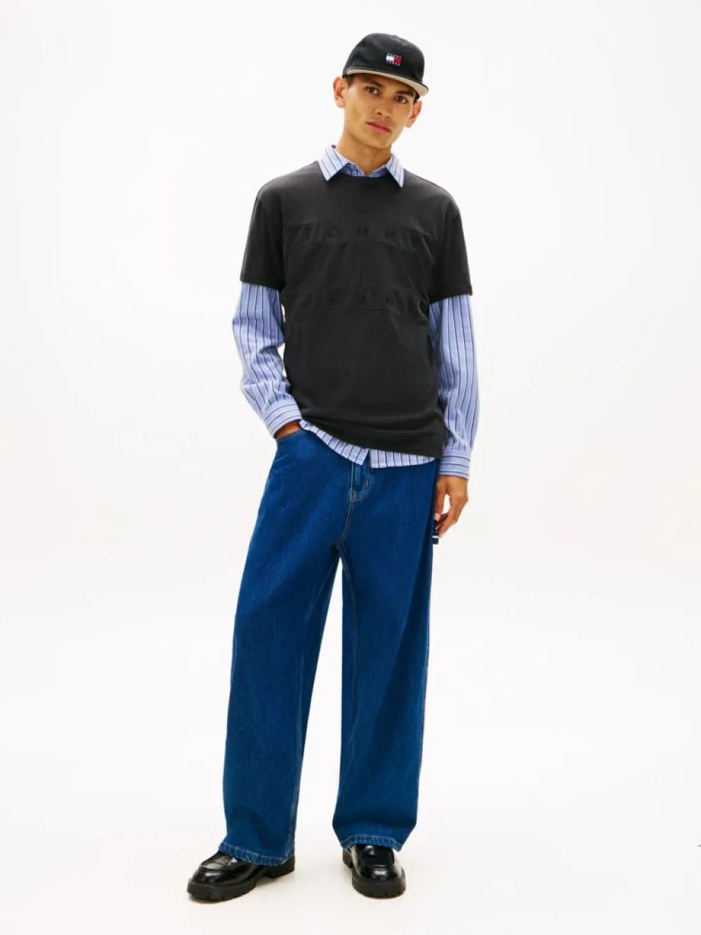 Футболка мужская TOMMY JEANS TJM REG TONAL FLAG S