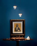 Pendant design lamp Tripla by Fabbian
