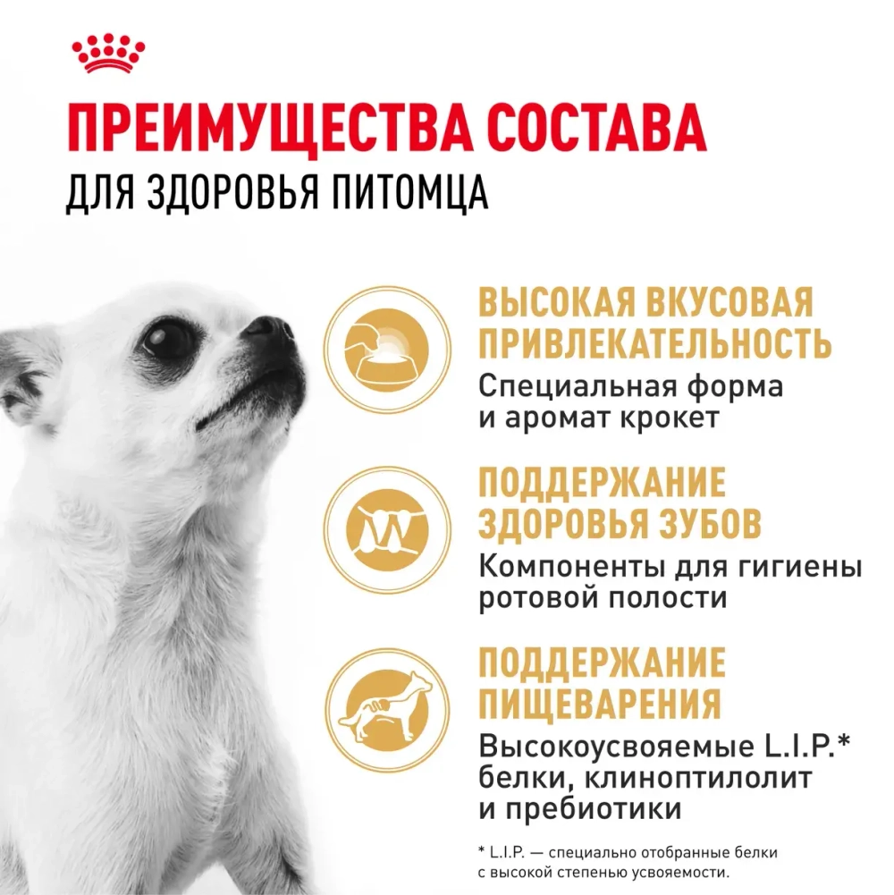 Корм Royal Canin Чихуахуа-28 для собак старше 8 месяцев 500г