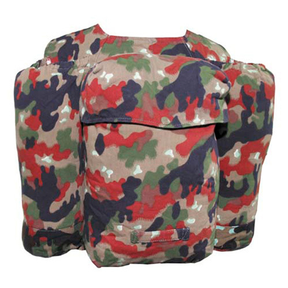 Камуфлированная куртка с рюкзаком Swiss Army Swiss M70 rucksack camouflaged jacket to orig. used