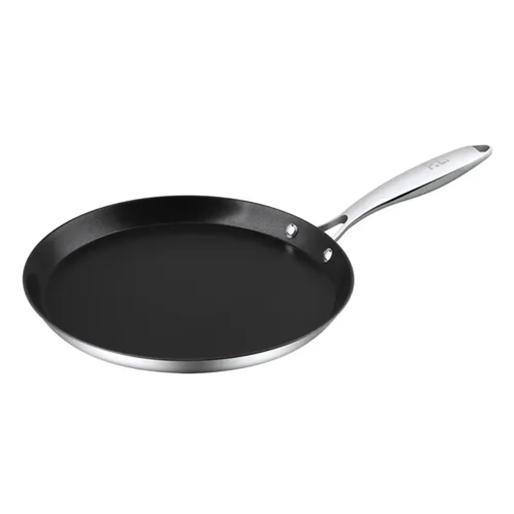 Сковорода для блинов 28/25,5 см, h 2,5 см, New Kitchen Std нерж. с антиприг. покр. ИНДУКЦИЯ P.L.