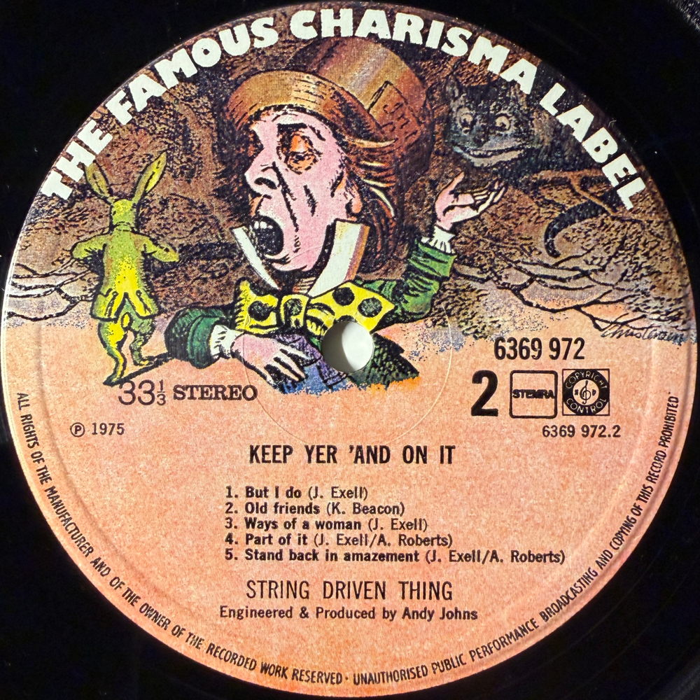 String Driven Thing ‎– Keep Yer 'And On It (Голландия 1975г.)