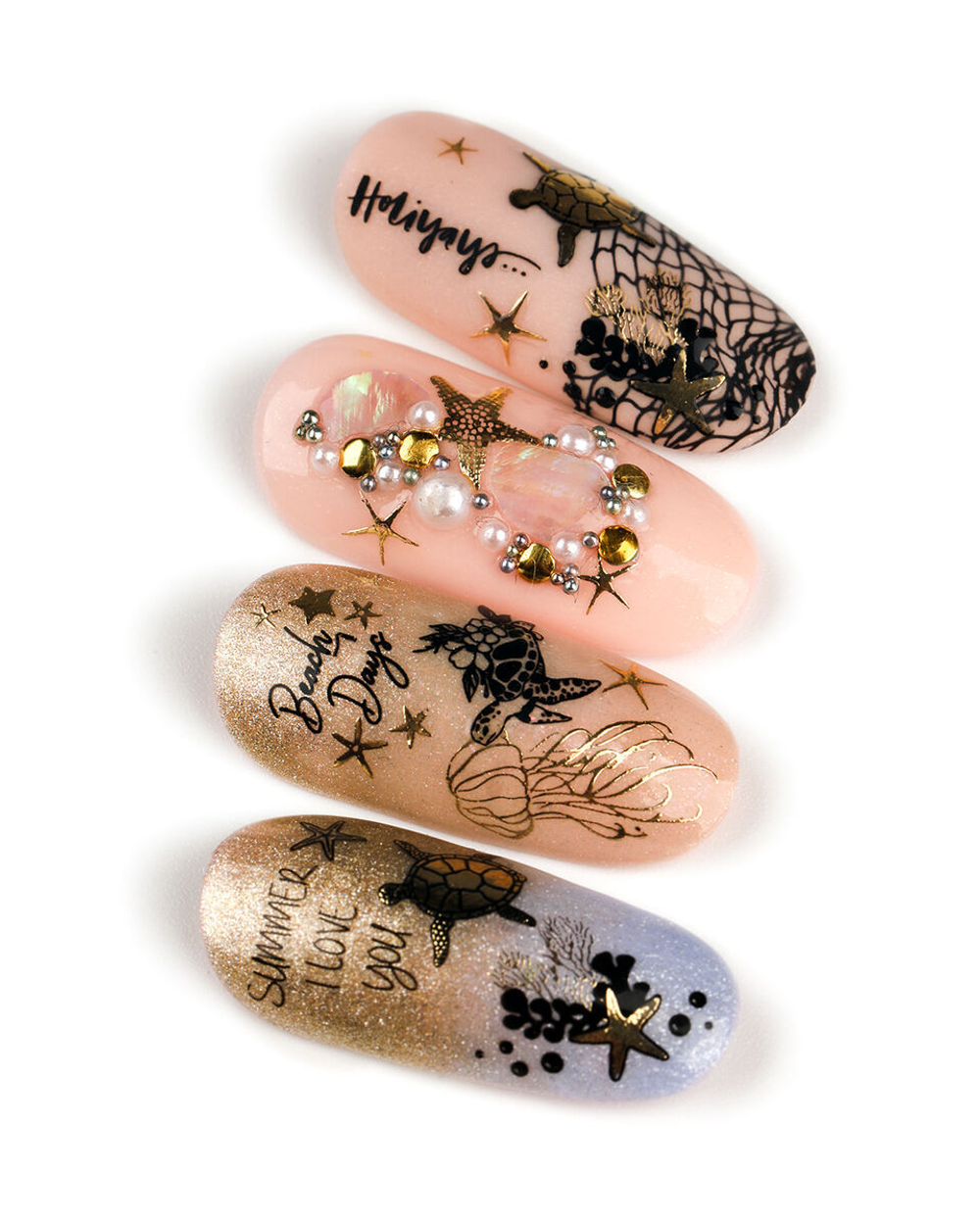 Charmicon 3D Silicone Stickers №251 Мальдивы