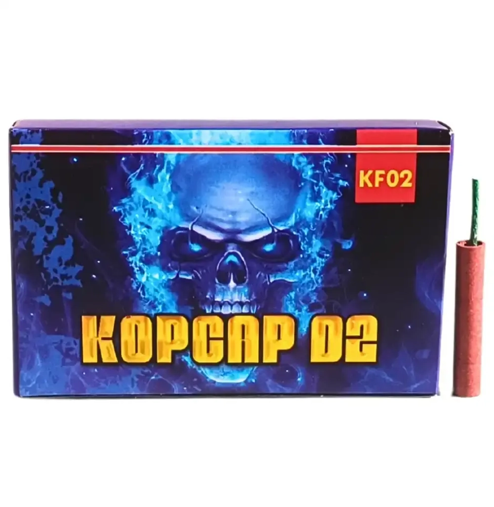 Петарда 'Корсар 2' (KF02) от LGF, 40 штук, фитильная