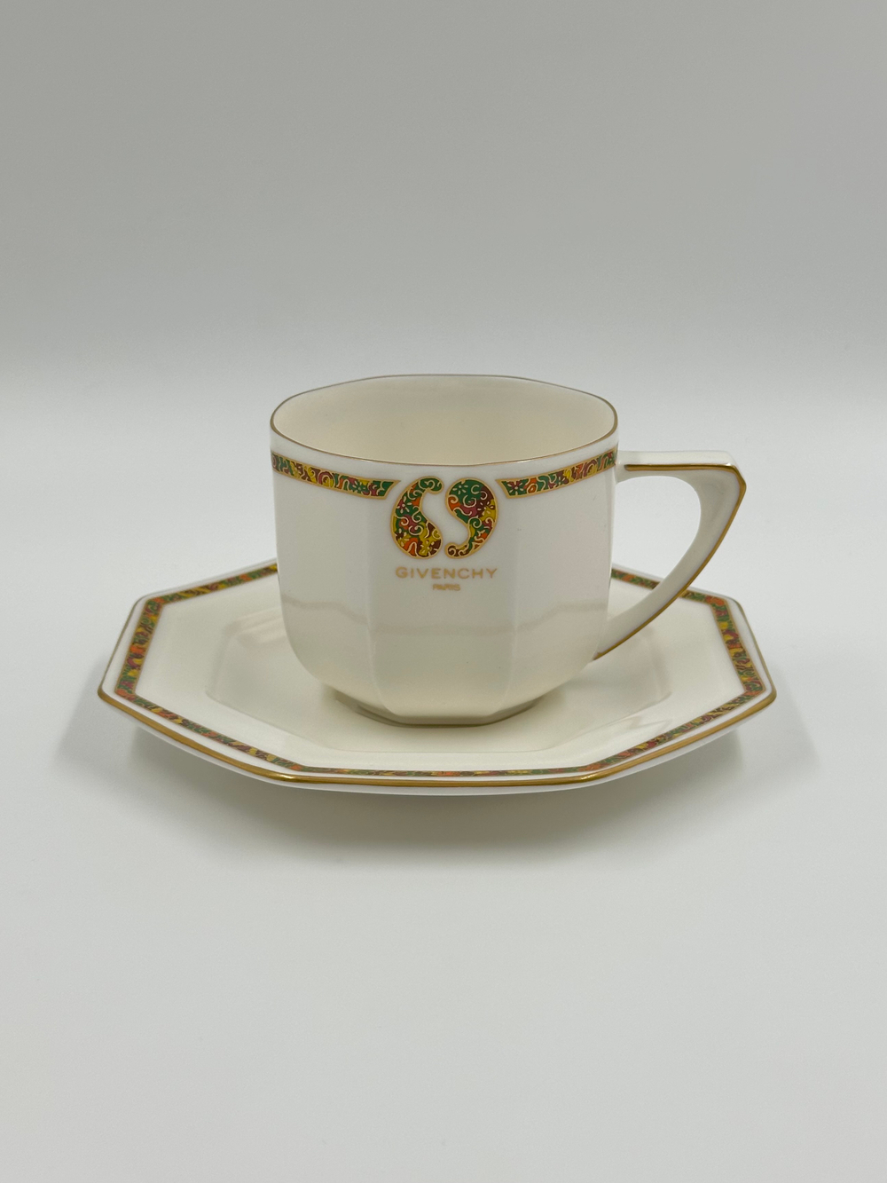 Чайная пара «Paysley» Givenchy by Yamaka