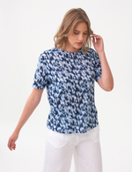 Футболка с коротким рукавом свободного кроя T41007451H - Marks & Spencer