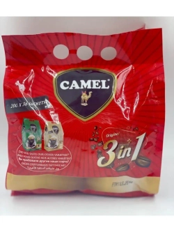 Растворимый турецкий кофейный напиток Camel, Strong 3 в 1
