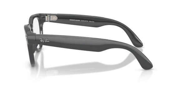 Умные очки Ray-Ban Meta Headliner Gen 2 (RW4013) Shiny Asteroid Grey/Clear/Emerald Transitions S50 T150