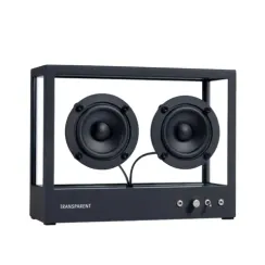 Transparent Small Transparent Speaker Black