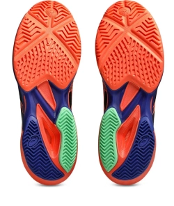 Мужские кроссовки для Padel Asics Solution Speed FF 3 Padel - black/vivid coral