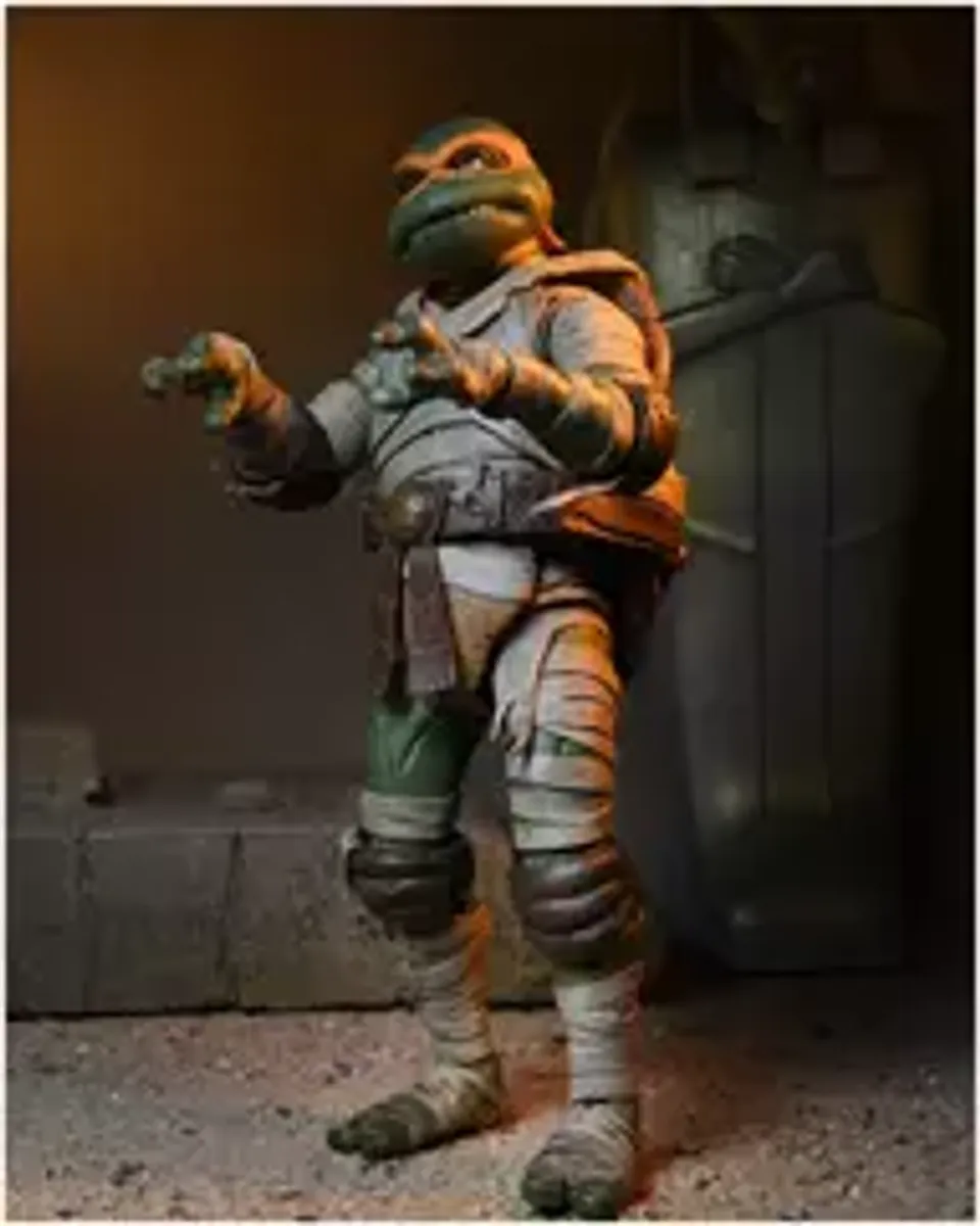 Фигурка NECA Universal Monsters x Teenage Mutant Ninja Turtles: Ultimate Michelangelo as The Mummy