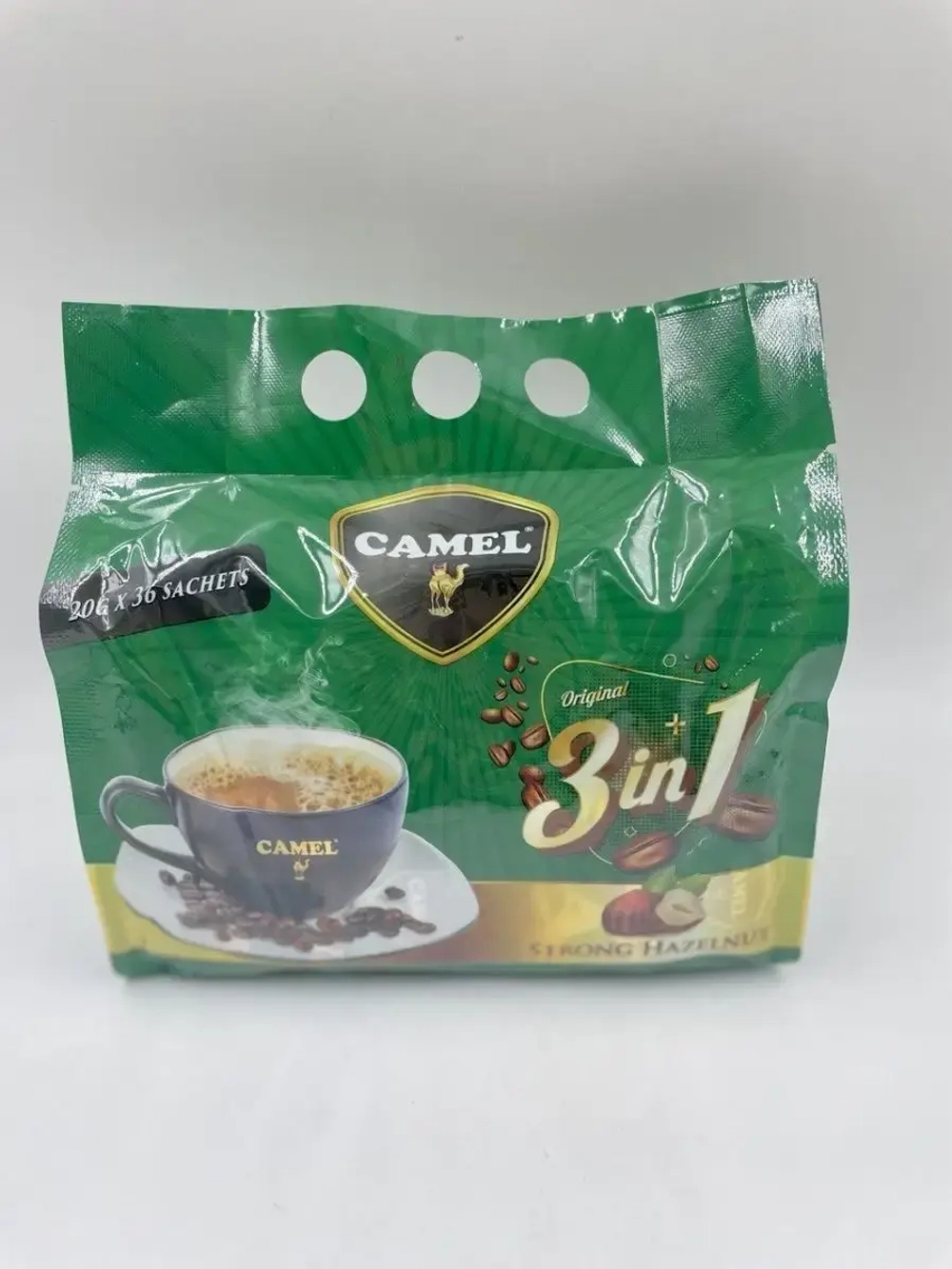 Растворимый турецкий кофе 3 в 1 Camel, Лесной Орех