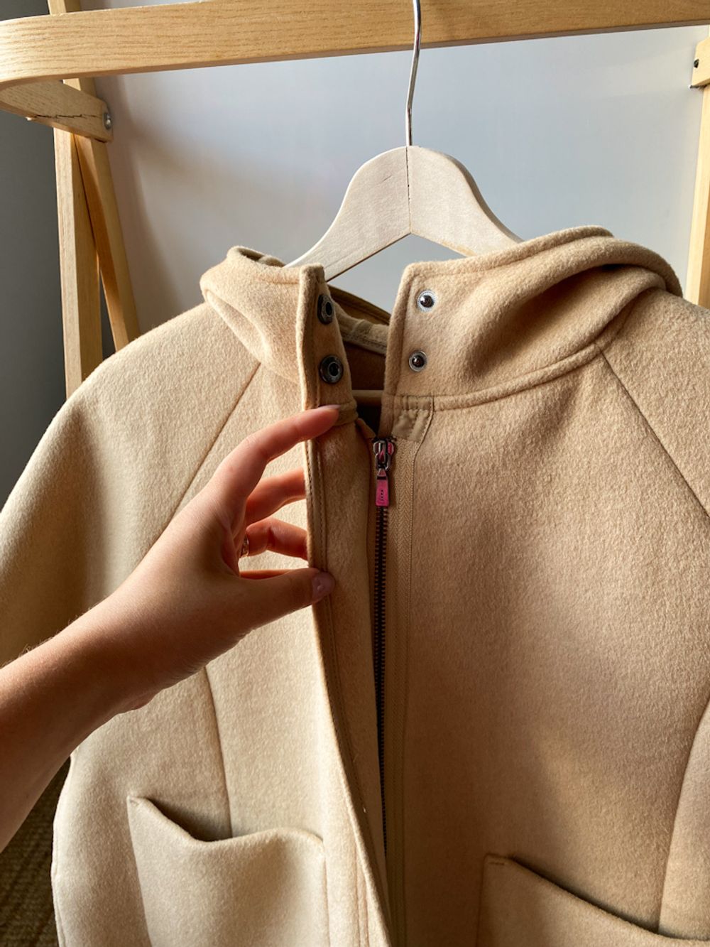 Шерстяной кейп Zara, 152