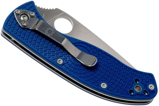 Нож складной Spyderco Tenacious Lightweight 122PBL c клинком из стали CPM-S35VN, рукоять FRN