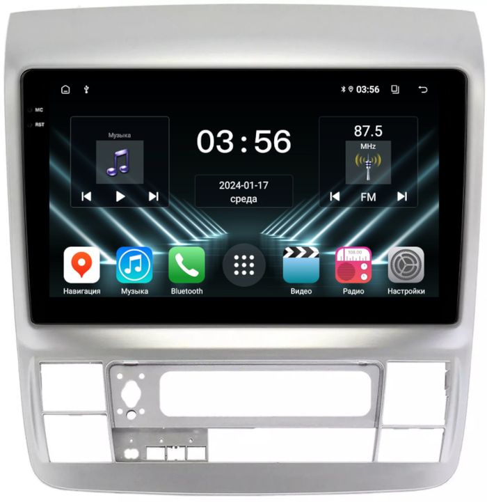 Магнитола для Toyota Alphard 1 H10 2005-2008 - FarCar S280 монитор 9.5" IPS на Android 13, CarPlay