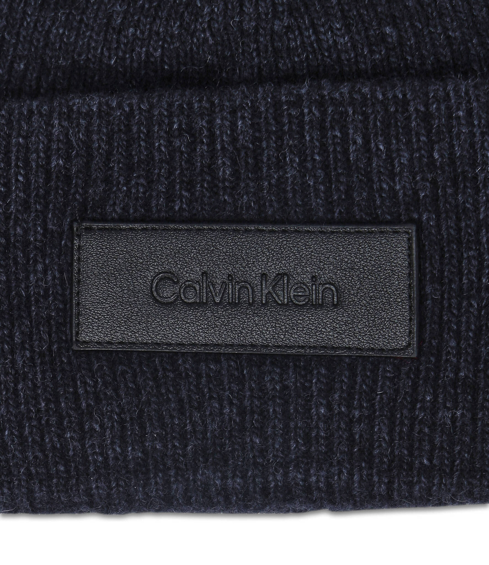 хлопковая шапка badge docker Calvin Klein - темно-синий(K50K509676)