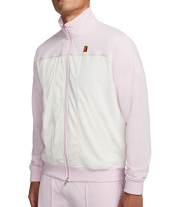Мужская теннисная кофта Nike Court Heritage Suit Jacket - Розовый