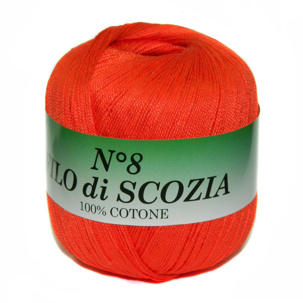 Пряжа Filo Di Scozia №8 50г, 340м, 100%мерсеризованный хлопок (цена за 1 шт)