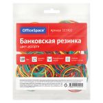 Банковские резинки 100гр, OfficeSpace, d=40мм, цветные