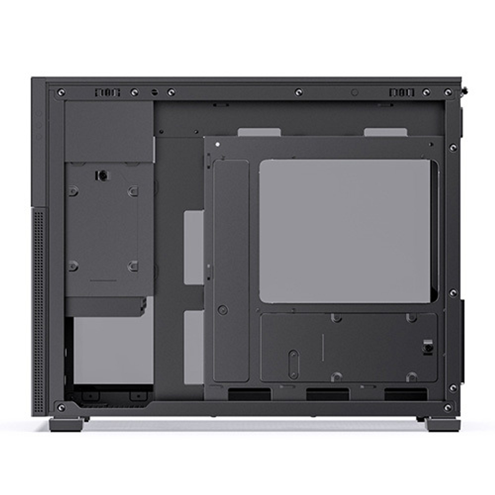 Корпус JONSBO D41 STD SC, 8" Color LCD, mini-ITX, micro-ATX, ATX, черный (без БП)
