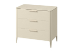 Комод Type oak 3 ящика ширина 90 см (молочный)