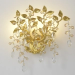 Бра Crystal Lux EDEN AP2 GOLD 3870/402