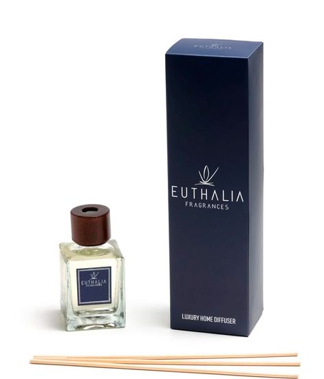 Lait de coton, ароматический диффузор с палочками, Euthalia Fragrances