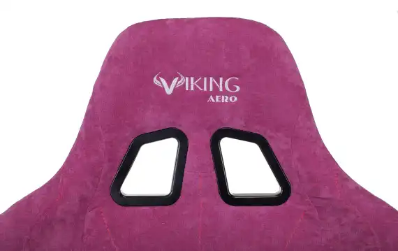 Кресло игровое Zombie Viking Knight малиновый Light-15 с подголов. крестов. металл