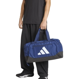 Сумка спортивная Adidas Training Defender Duffle Small - dark blue/white