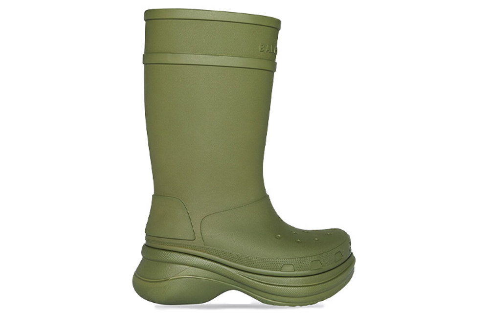 Balenciaga X Crocs Boot Green