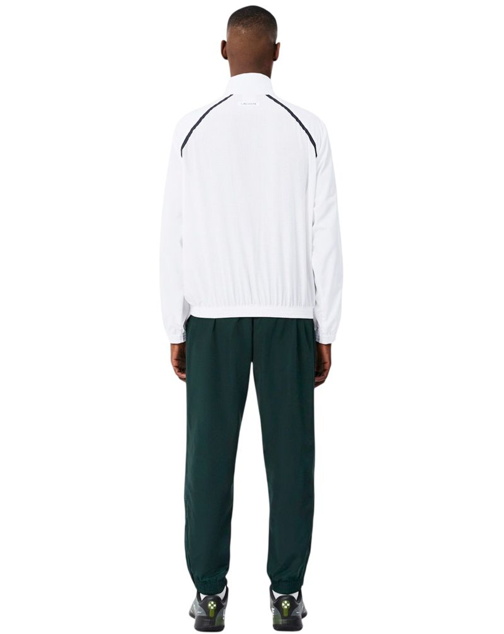 Мужской теннисный спортивный костюм Lacoste Tennis x Daniil Medvedev - white/green