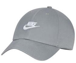 Теннисная кепка Nike Club Unstructured Futura Wash Cap - Gray