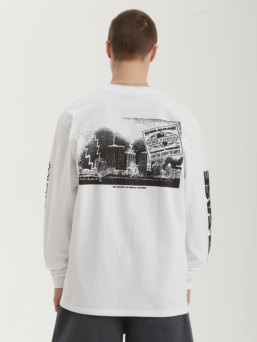 Мужской Лонгслив Obey Release Your Mind
