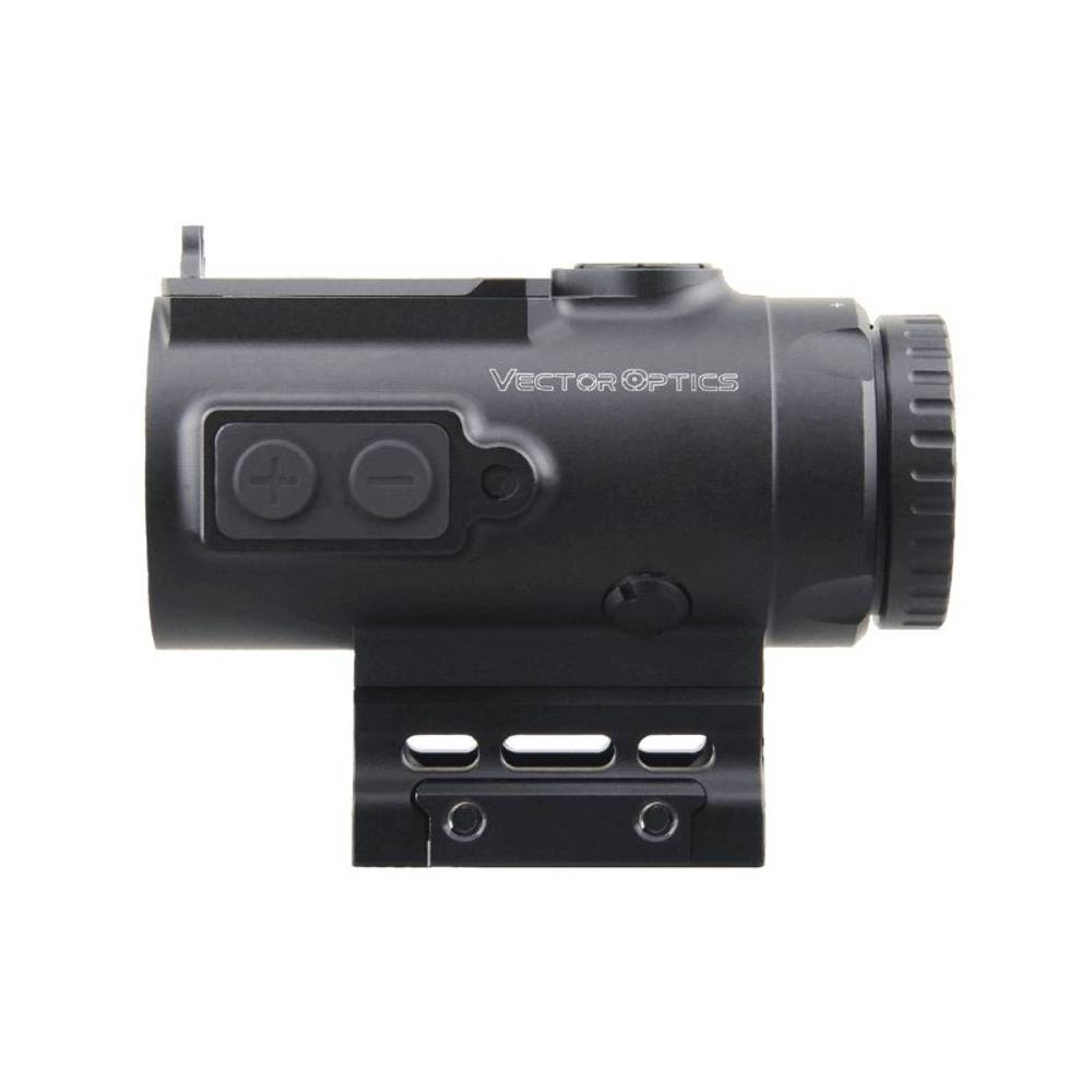 Призматический прицел Vector Optics Paragon 4x24 Micro Prism (закрытый, объектив 24мм, 1 МОА, метка баллистическая красная, picatinny/weaver, IP67)