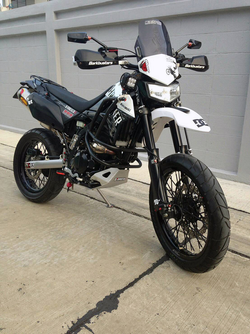 Skid plate KLX250 4mm SLV