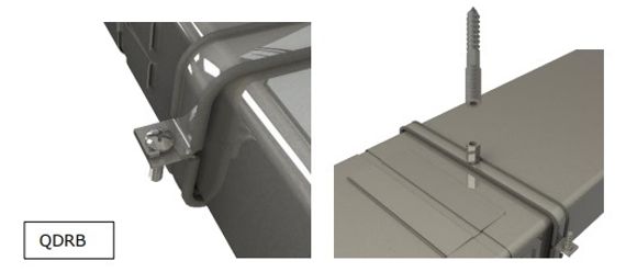 Кронштейн 250х80мм M/M QuadroDEC QDRB250x80