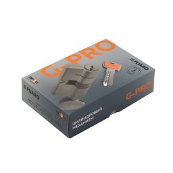Цилиндровый механизм FUARO G-PRO500/80 mm (35+10+35) SSC сатин. хром 5 кл. /64207/