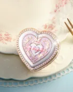 Румяна для лица Flower Knows Bunny Garden Embossed Blush – 04 Iris Garden