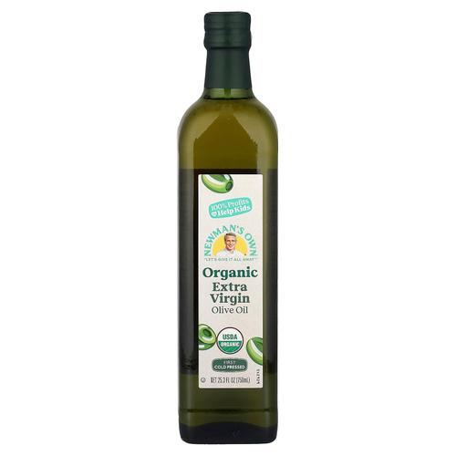 Newman's Own Organics, Organic Extra Virgin Olive Oil, 25.3 fl oz (750 ml)