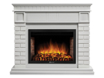 Портал Firelight Bricks 30 камень белый, белая эмаль