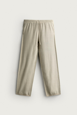 ТРИКОТАЖНЫЕ БРЮКИ RELAXED FIT ИЗ ХЛОПКА — ZARA