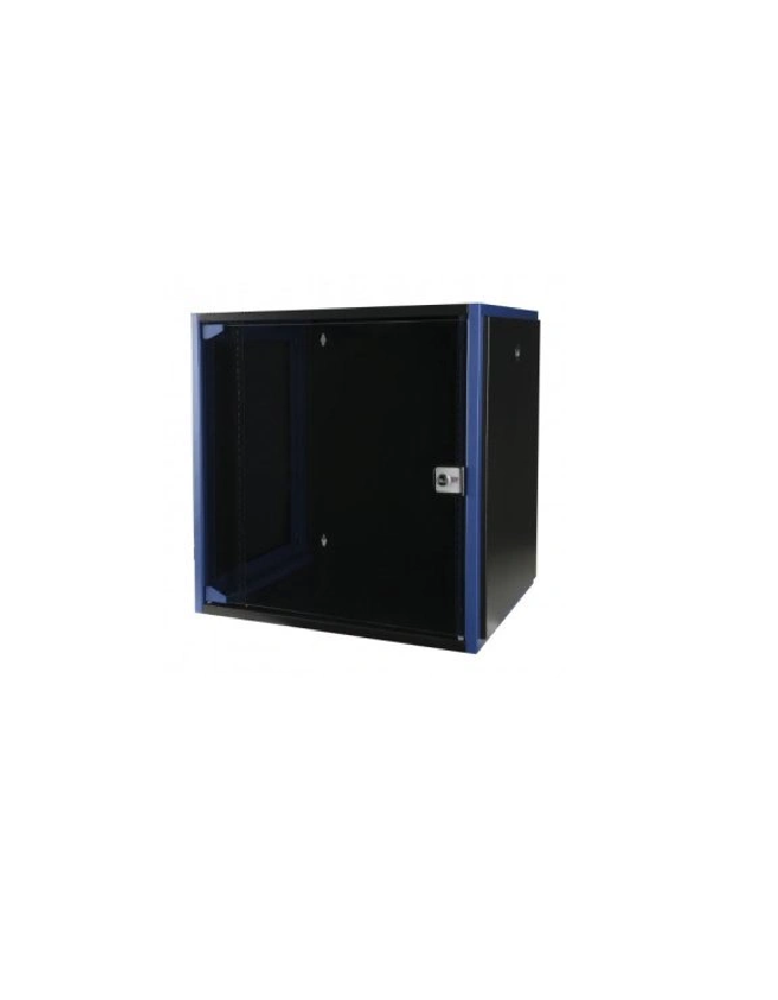 Шкаф телекоммуникационный Datarex DR-600211 настенный 19" 12U (600 × 650) дверь стекло, черный