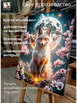 Картина "Лунный свет", галерейная 30х40см 1шт.