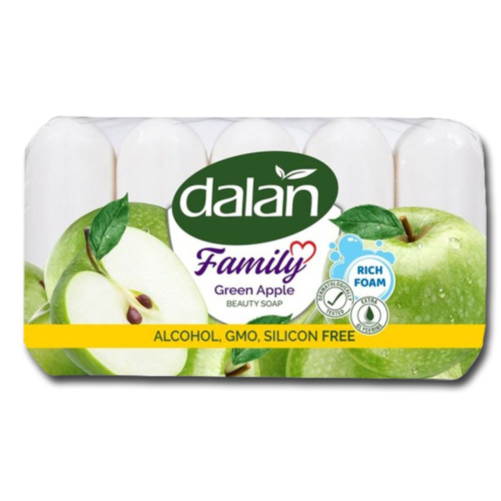 Мыло Dalan Family Зеленое яблоко 375 гр