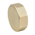 Заглушка латунь Ду 20 (3/4") ВР VALFEX VF.590.L.034